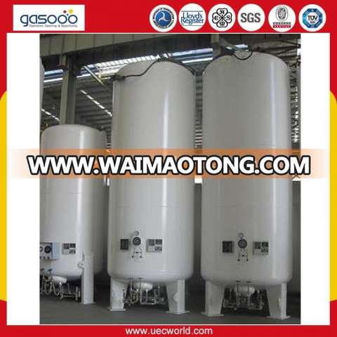 ASME cryogenic tank 10m3 , 16 bar liquid oxygen storage tank